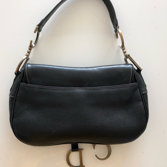 Christian Dior Calfskin Double Saddle Bag - Picture 3 of 7